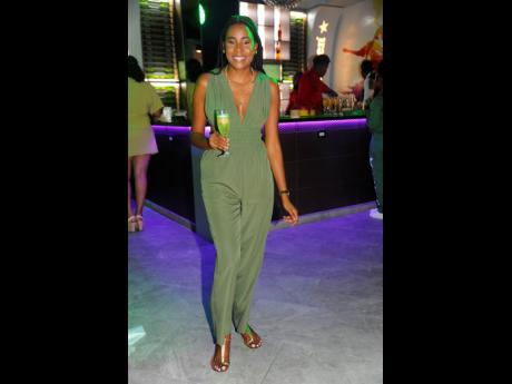 The lychee martini was a hit for brand and content strategist, Shanique Hayden.