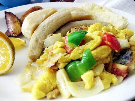 Ackee and salt fish