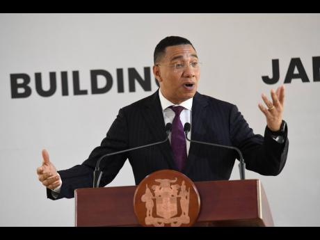 Prime Minister Andrew Holness