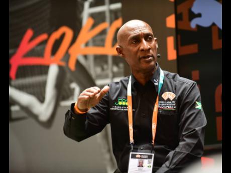 
Jamaica Athletics Administrative Association  president, Garth Gayle.