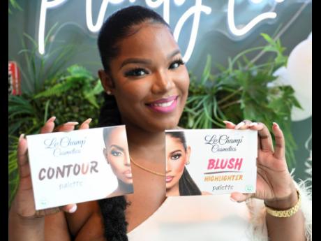 Credit: Ricardo Makyn Le Champ boss Shanique Ellington poses with her newest creations.