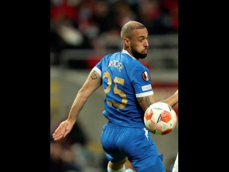 Credit: AP Rangers’ Kemar Roofe.