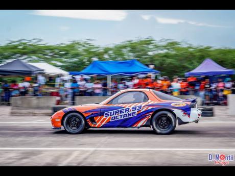 The Rx7 of Henry Garcia was one of the sweetest-sounding cars on the track all day.