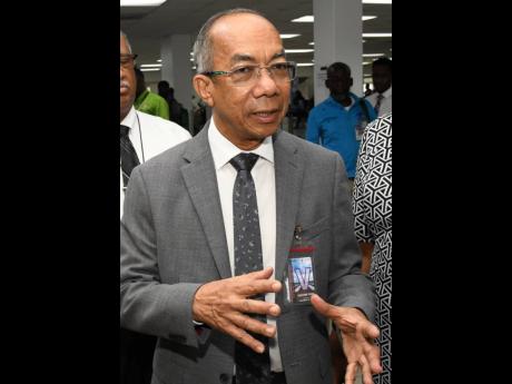 National Security Minister Dr Horace Chang.