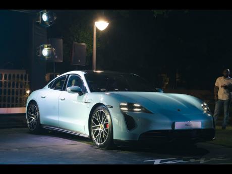 The Taycan GTS shown in Frozenblue Metallic is available in a multitude of colour options as well as exclusive Paint to Sample Exclusive Manufaktur for the ultimate individuality.