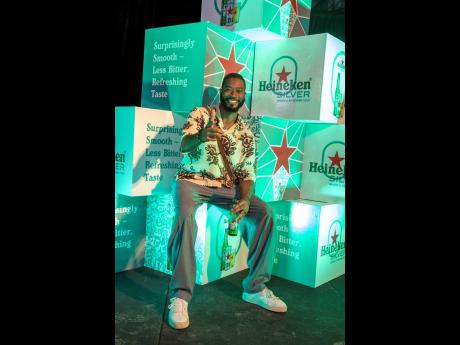 No surprise here. Joel Nomdarkham was cool and collected as he enjoyed the vibe and Heineken’s new addition.