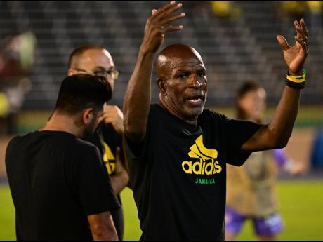 Credit: Gladstone Taylor Jamaica head coach Lorne Donaldson.