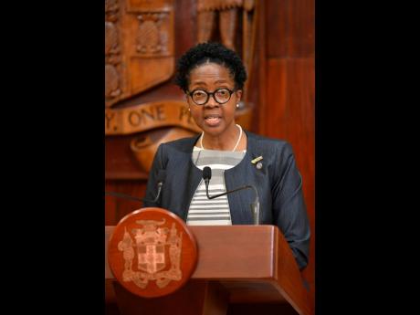 Dr Nadine Williams, director of health services planning and integration, MOHW.