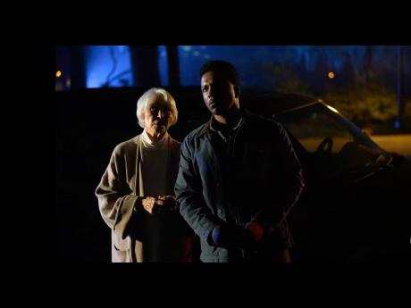 Leslie Odom Jr (right) and Ellen Burstyn star in this new instalment of the most terrifying horror film in history.