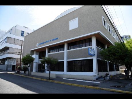 The Companies Office of Jamaica in New Kingston.