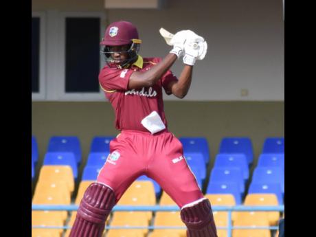 Nyeem Young, West Indies Academy captain.