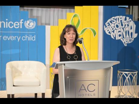 Olga Isaza, UNICEF Jamaica representative.