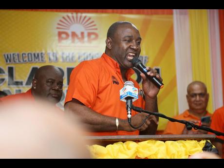 PNP general secretary Dr Dayton Campbell