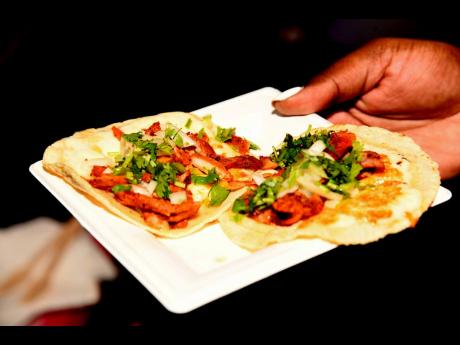 Mexico gave passengers a refreshing taste of tacos.