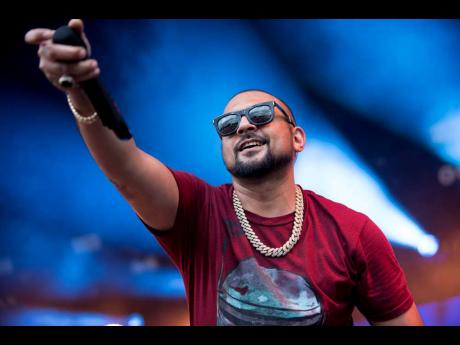 Sean Paul in performance.