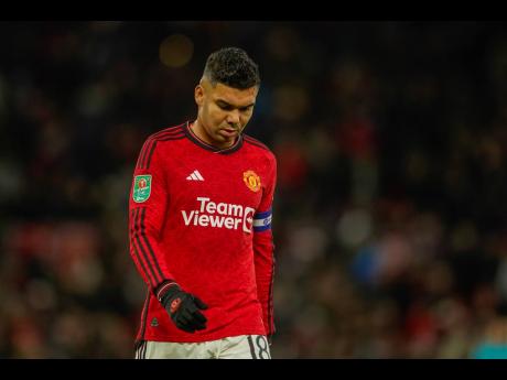 Manchester United’s Casemiro 