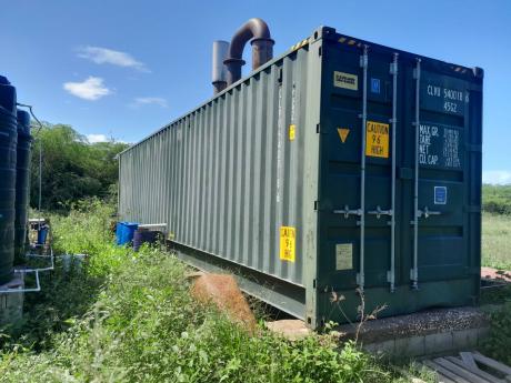 An apparently illegal medical waste facility on the outskirts of Hartlands in St Catherine.