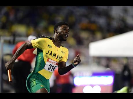 Bouwahjgie Nkrumie was injured not long after clocking a sub-10 time at the 2023 ISSA/GraceKennedy Boys and Girls’ Athletics Championships.