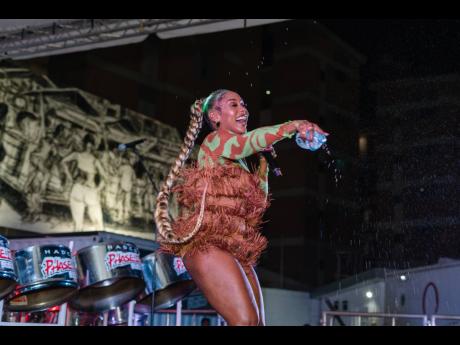 Credit: Contributed Soca artiste Nailah Blackman left the crowd with severe tabanca at the end of her set during the CSA’s cultural event.