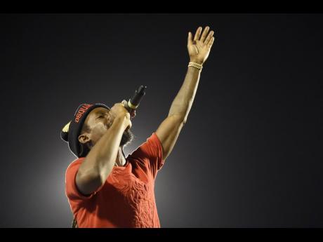 Jah Cure at the  Jamaica National Racers Grand Prix 2018 held at the National Stadium on Saturday, June 9. His VP Records album, ‘Undeniable’, is under consideration.
