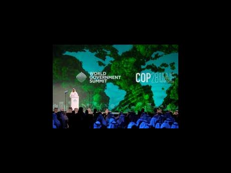 Credit: AP Sultan al-Jaber, the CEO of Abu Dhabi National Oil Co, speaks during the World Government Summit in Dubai, United Arab Emirates, February 14, 2023. Because the upcoming summit, COP28, is in Dubai, the United Arab Emirates got to choose the president, and p