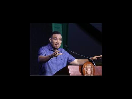 Prime Minister Andrew Holness.