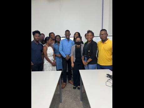 Credit: Contributed Established by Shamar Wedderburn (centre) in 2021, Equipped to Speak is a public speaking and personal development organisation offering programmes through a wide array of individual and group coaching, as well as workshops.