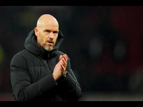 Credit: AP Manchester United’s head coach Erik ten Hag.