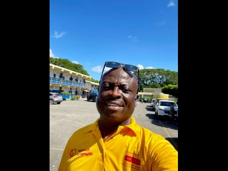 Sergeant Gladstone Sealy of the  St James Traffic Department.