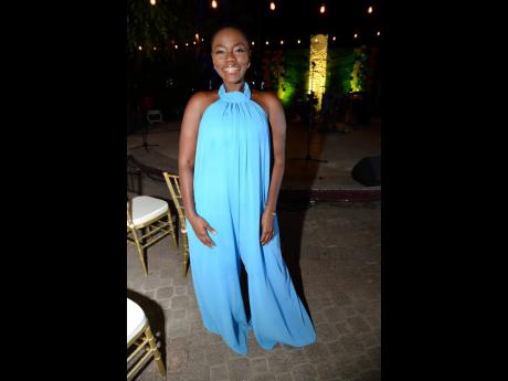 Credit: Rudolph Brown Shannon Bailey, group marketing and communications officer, stuns in this blue jumpsuit.