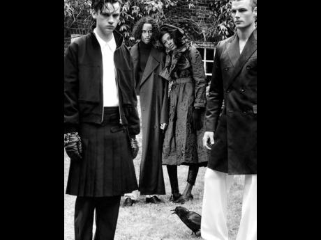 Photographed alongside models for Arena Homme + magazine, Newman continues to shine bright in the industry.