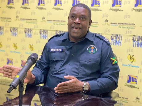 Head of the Public Safety and Traffic Enforcement Branch Assistant Commissioner of Police Gary McKenzie