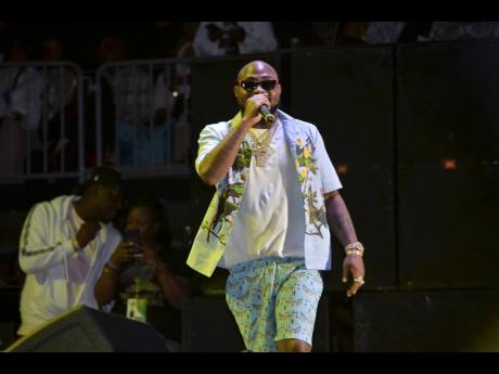 Nigerian artist Davido.