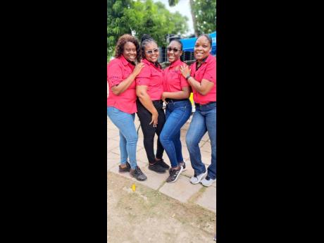 The CISOCA team, who led the venture, including (from left) Det Sgt Tracey-Ann Cooper, Det Cpl Nadia Edwards, Det Cons Stacey-Ann Burke and Constable Mahalia Bert.