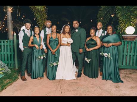 Credit: Contributed Brimming with love and unwavering support, the wedding party adds an extra layer of magic to the newly-weds’ special day.