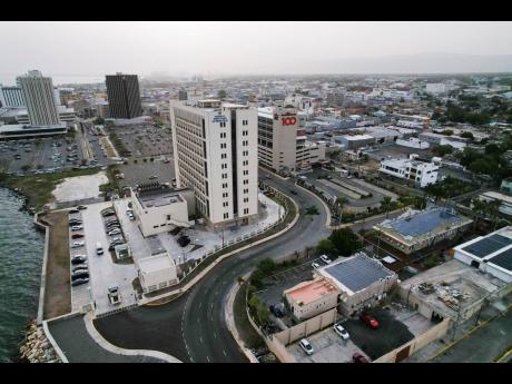 The Ministry of Foreign Affairs and Foreign Trade building (foreground) where the 2022 hybrid Diaspora Conference was organised. The next conference is slated for June 2024 in Montego Bay.