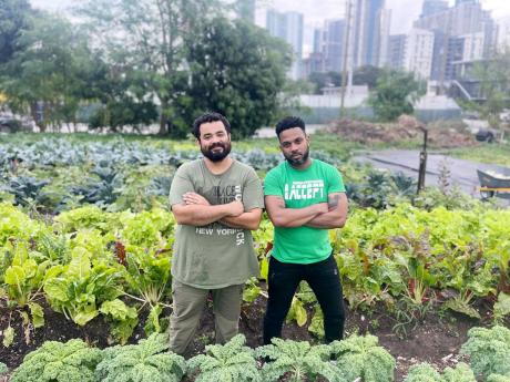 Credit: Contributed Jorge Palacios, founder and president of The Green Haven Project and Peter Ivey, founder and president of Mission:FoodPossible.