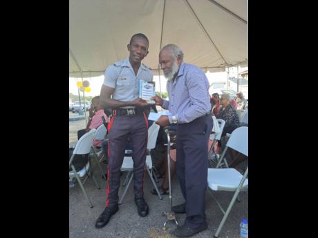 Constable Fitzroy Tucker and Jerome Grey.