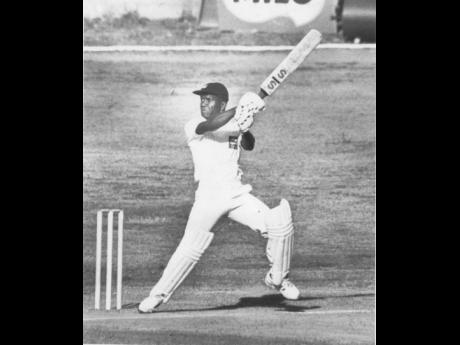 In this 1994 photo, Lawrence Rowe cuts the ball to the point region. Chris Dehring writes: Even if we are unable to forgive, we can try, notwithstanding how difficult, to separate the incredible master classes and artistic expressions of batsmanship he lef