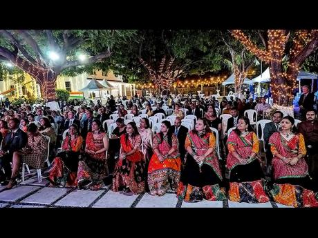 A section of the audience, including guests and performers, at an event marking India’s 75th anniversary of the Republic in Kingston recently.