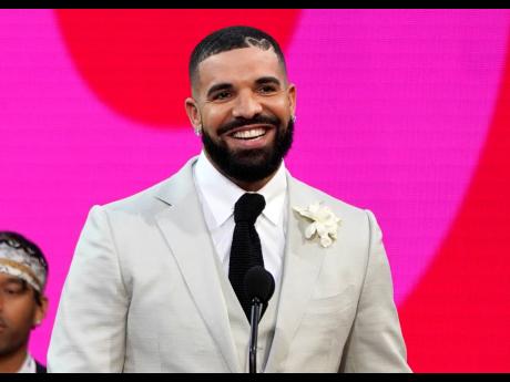 Drake appears at the Billboard Music Awards in Los Angeles on May 23, 2021. 