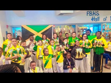 Contributed Photos
The Jamaican contingent that represented in the Homestead International Tournament earlier this year