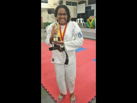 Sharissa Sterling, female grand champion for the Open Martial Arts Championship for 2023