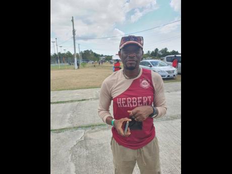 Herbert Morrison coach Claude Grant.