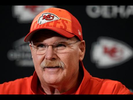 Credit: AP Kansas City Chiefs head coach Andy Reid