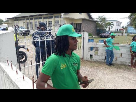 Sujaye Foxton, the Jamaica Labour Party’s candidate for the Milk River division in Clarendon.  
