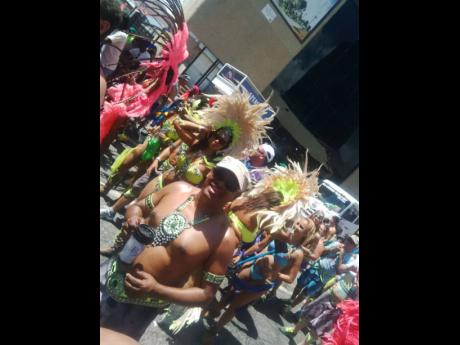 Patrons at Trinidad Carnival in 2015.