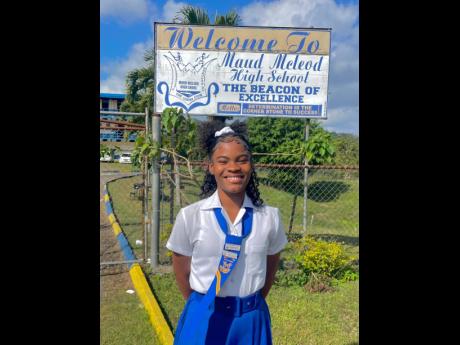 Fifth-form student at Maud McLeod High School in rural Westmoreland, Sabrina Edwards, copped the first-place title in the Ministry of Education and Youth’s TREND Dance Challenge. 