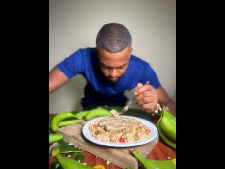 Credit: Contributed Vegan Influencer Karl Brown and JP Farms are challenging both vegans and non-vegans to get creative in the kitchen with green bananas.