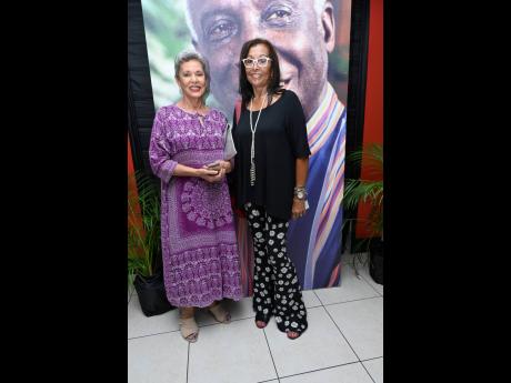 Professor Julie Meeks (left) and Angela Stewart keep it elegant and simple.